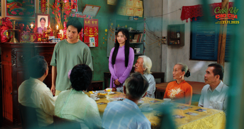 review cưới vợ cho cha