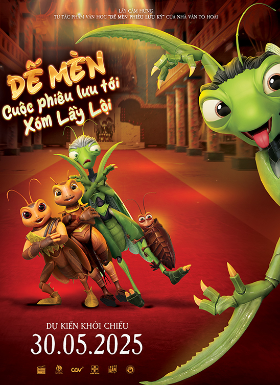 dế mèn - cuộc phiêu lưu tới xóm lầy lội