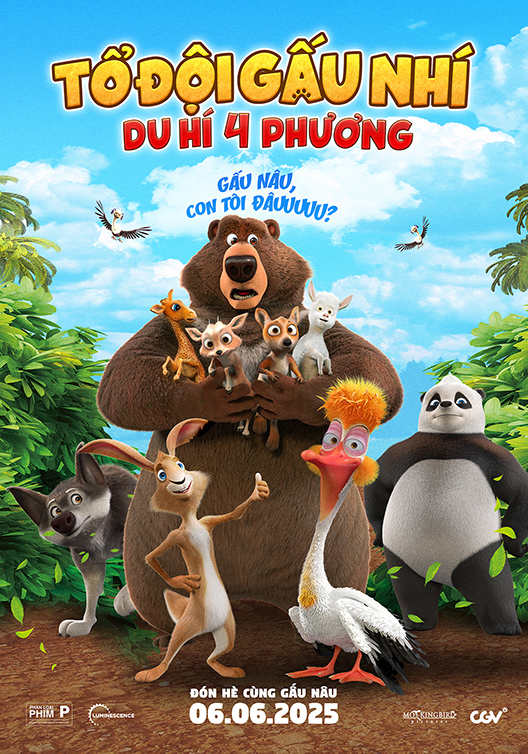 tổ đội gấu nhí: du hí 4 phương 