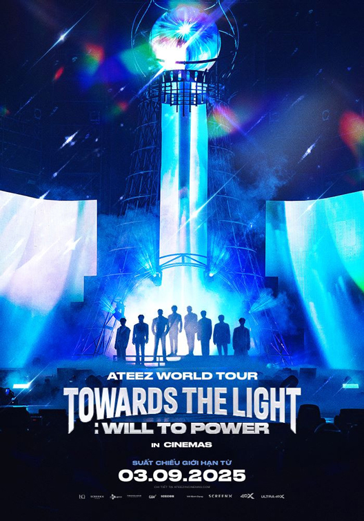 ateez world tour towards the light: ý chí quyền năng
