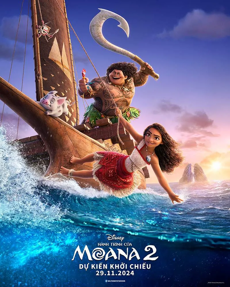 hành trình của moana 2