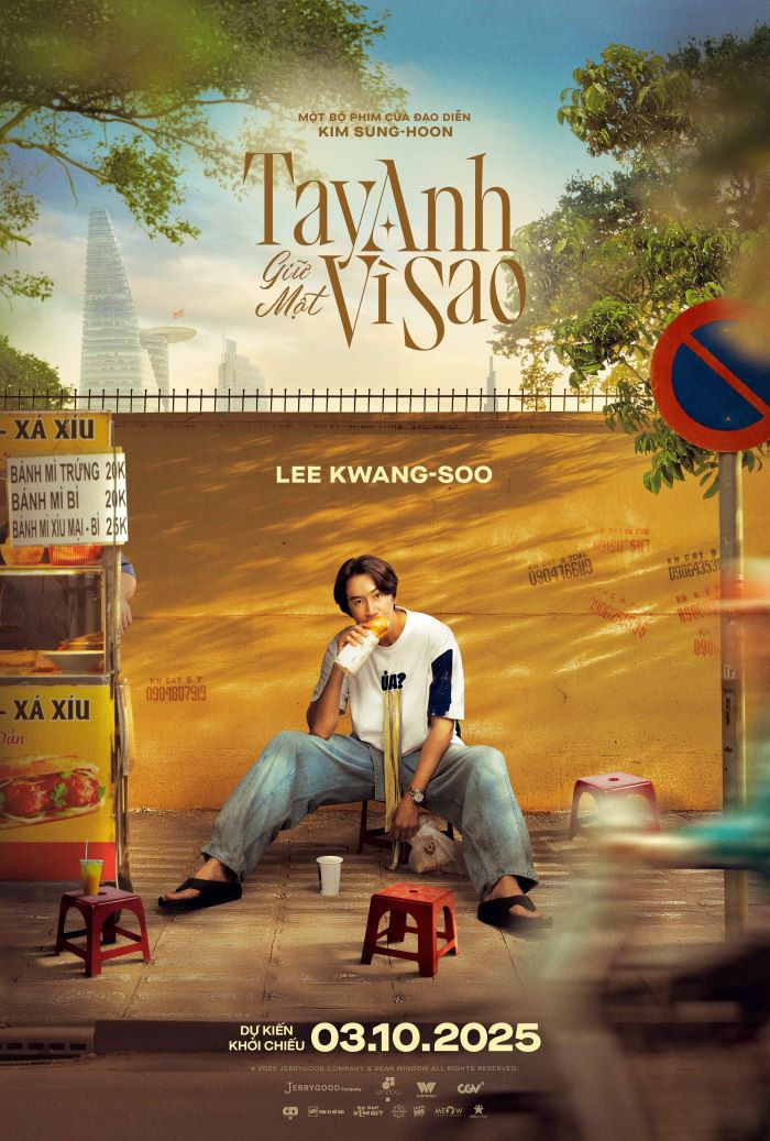 tay anh giữ một vì sao 