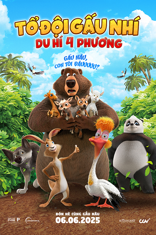 tổ đội gấu nhí: du hí 4 phương